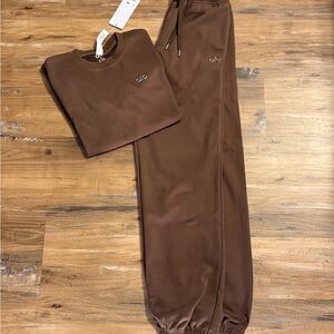 ALO Yoga Brown set